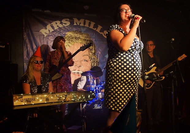 Mrs Mills Experience at Duckie Club at the Royal Vauxhall Tavern, 372 Kennington Lane, London SE11 5HY, 15th September 2012