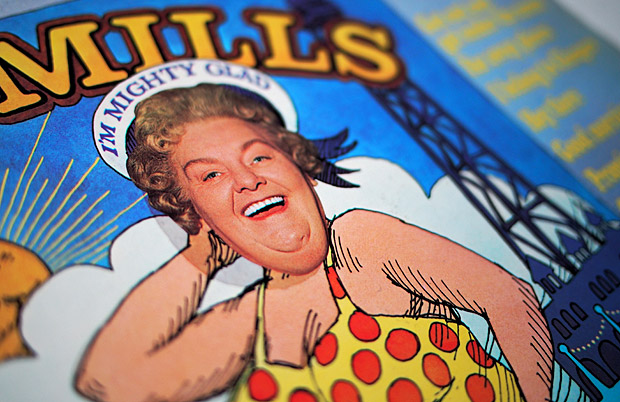 Mrs Mills I'm Mighty Glad album cover