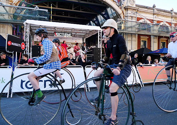 The Mrs Mills Experience at the London Nocturne,	Smithfield Market, Farringdon, central London, Saturday 9th June 2012