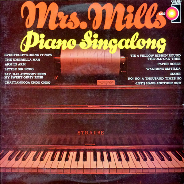 Mrs Mills - a collection of album covers