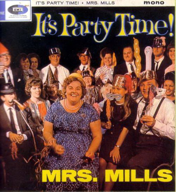 Mrs Mills - a collection of album covers