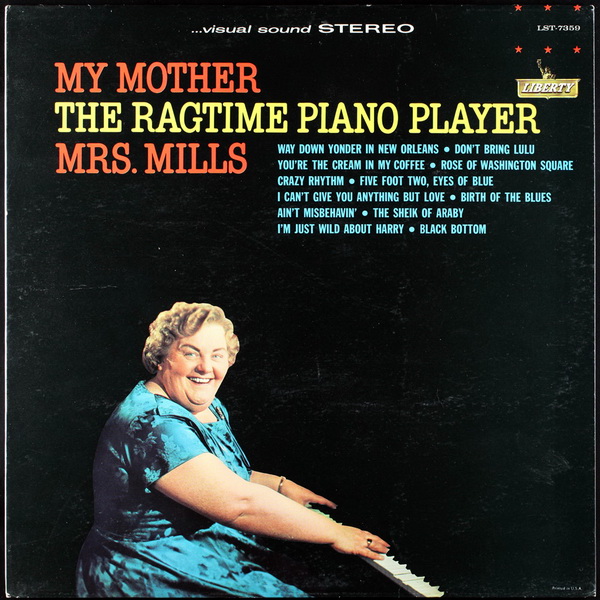 Mrs Mills - a collection of album covers