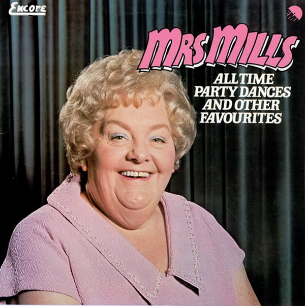 Mrs Mills - a collection of album covers