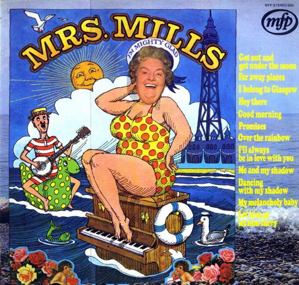 Mrs Mills - a collection of album covers