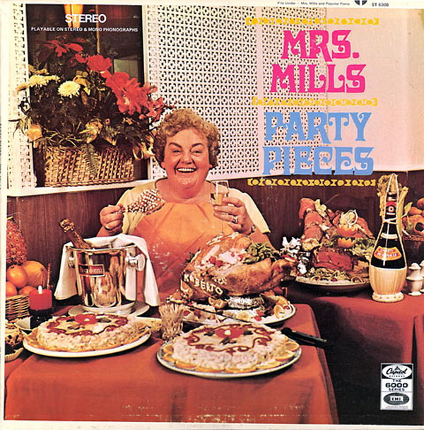 Mrs Mills - a collection of album covers