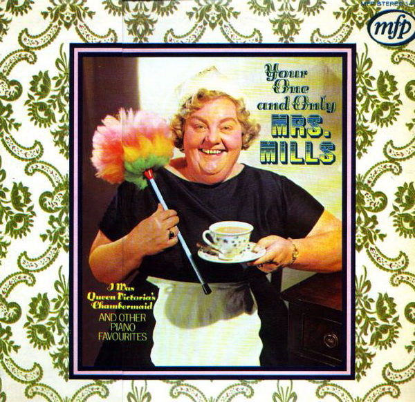 Mrs Mills - a collection of album covers