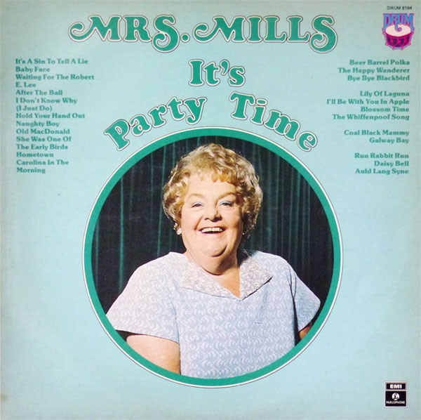 Mrs Mills - a collection of album covers