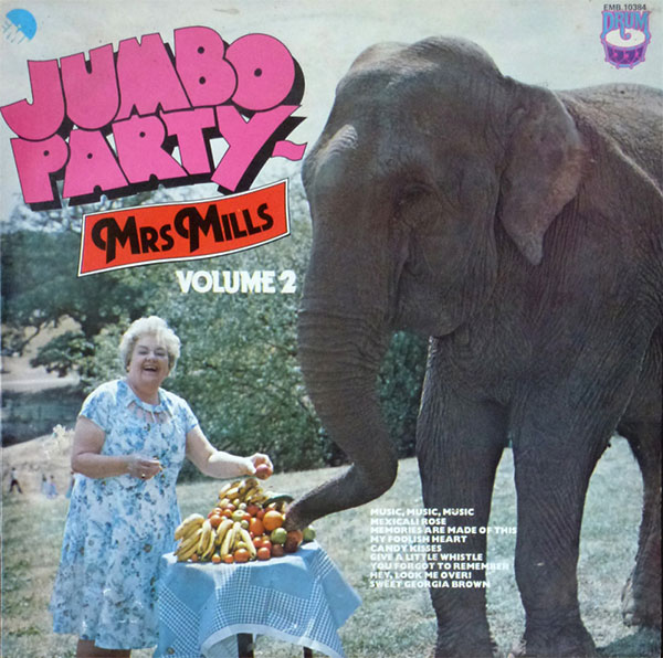 Mrs Mills - a collection of album covers