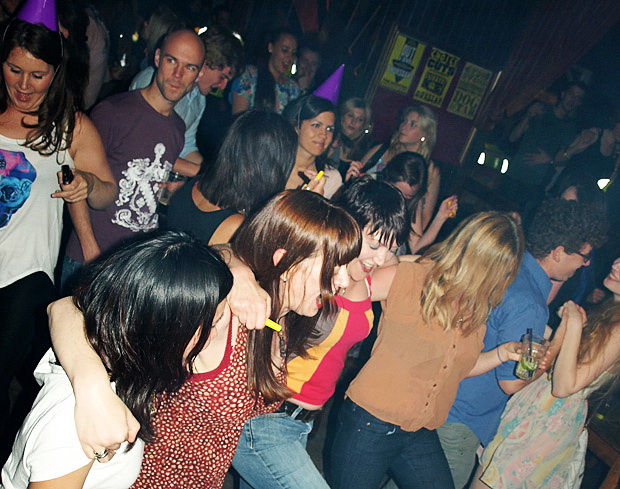 Music hall mayhem on the dancefloor with The Mrs Mills Experience at the Brixton Dogstar, London SW9, 30th June 2012